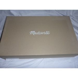 Madewell knee-high stacked-heel boots, Black, New, size 9